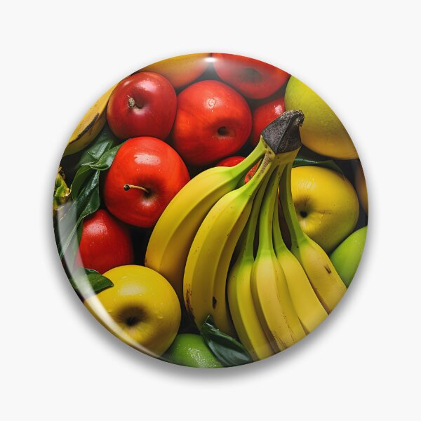 Item preview, A pile of fruit with bananas and apples designed and sold by johndesign88.