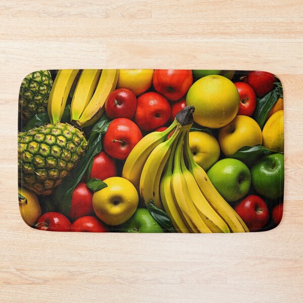 Item preview, A pile of fruit with bananas and apples designed and sold by johndesign88.