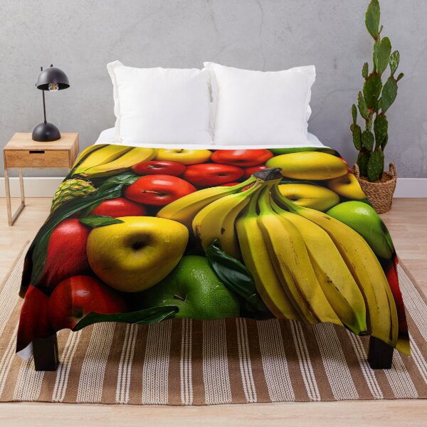 Item preview, A pile of fruit with bananas and apples designed and sold by johndesign88.