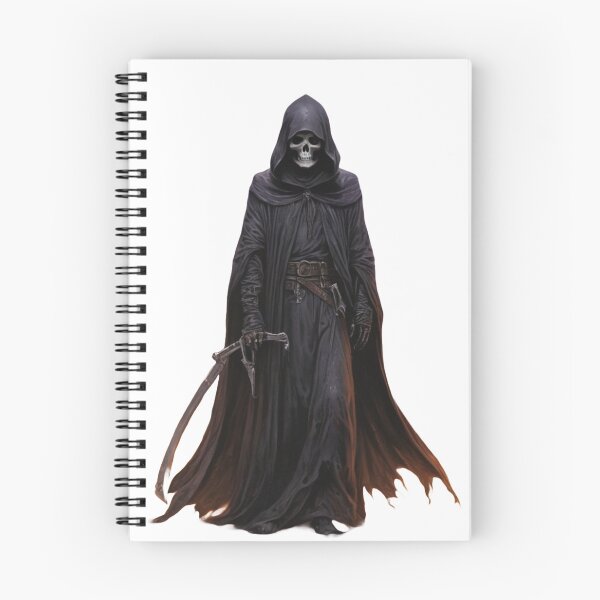 Item preview, Mysterious Figure in Dark Cloak designed and sold by DotsAndDesigns.