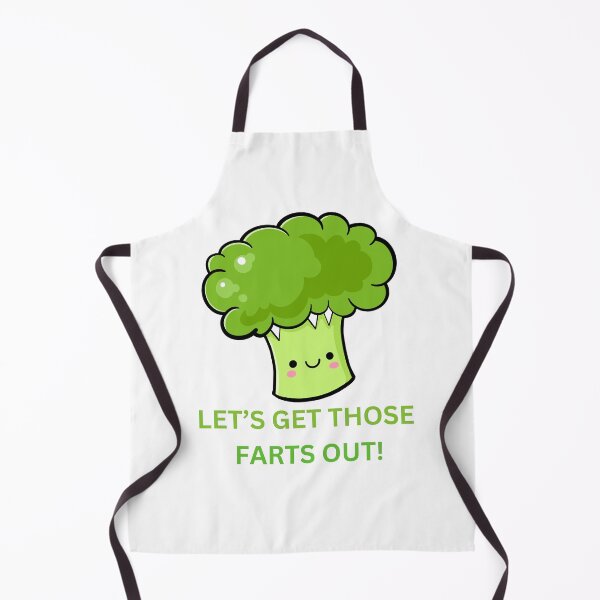 Item preview, Let's Get Those Farts Out, Kawaii Broccoli designed and sold by GoodTeesOnly.
