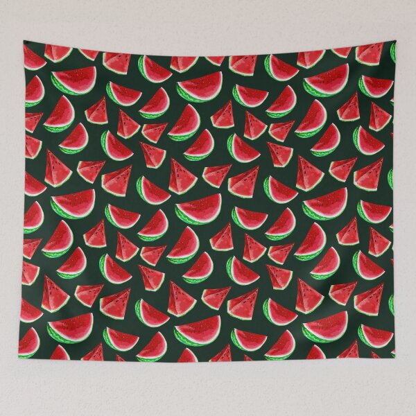 Item preview, Summerly Tropical Fruits Pattern designed and sold by stylebytara.