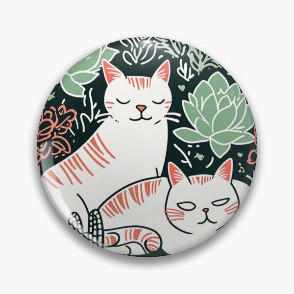 Item preview, Feline Flora: Cats Amongst the Succulents designed and sold by geodedebit.