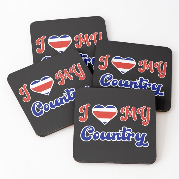Item preview, I Love my Country Costa Rica - Costa Rican Pride  designed and sold by SaLaH-B-EdDiNe.