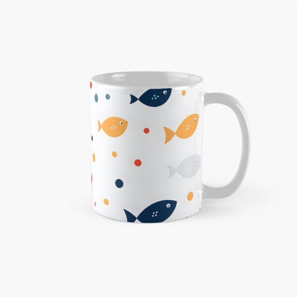 Item preview, Aquatic Charm: Playful Fish in Vivid Hues designed and sold by unimuse.