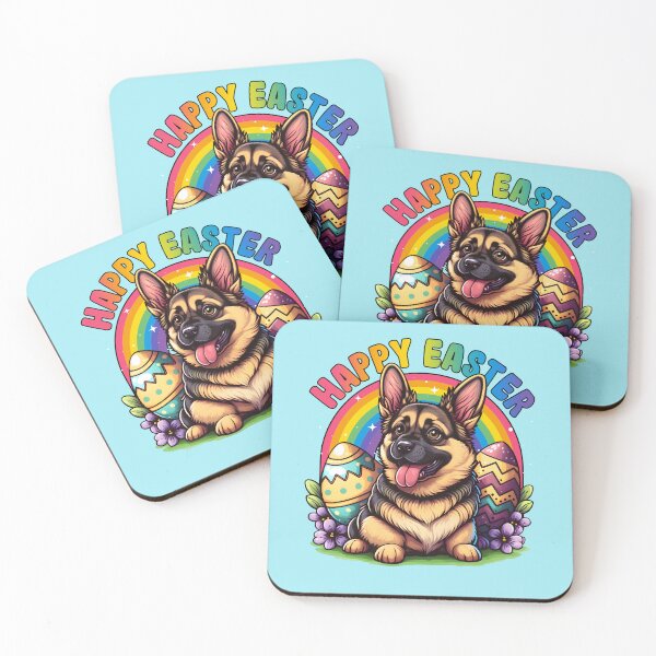 Item preview, Funny Easter German Shepherd GSD Cute Happy Easter Dog designed and sold by lanynx design.