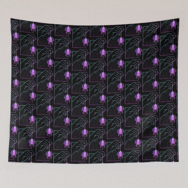 Item preview, Dangling Spider Gradient Spider Web designed and sold by ObsidianDaz.