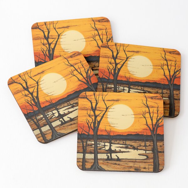 Item preview, Australia travel vintage colorful anime graphics designed and sold by wonderfulpark.