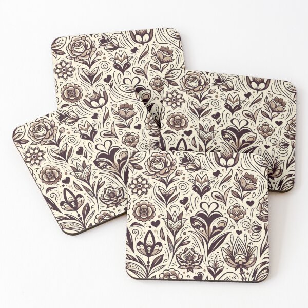 Item preview, Love Floral Pattern designed and sold by joejiing.