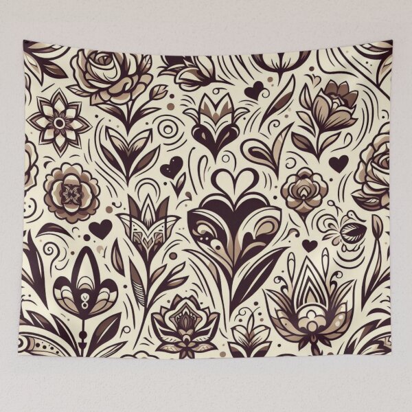 Item preview, Love Floral Pattern designed and sold by joejiing.