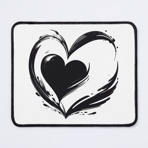 Item preview, Black Heart Shape designed and sold by MissQuiss.