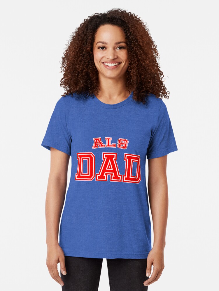 Download "ALS Dad Awareness Month May T-Shirt Sports Style Father T ...