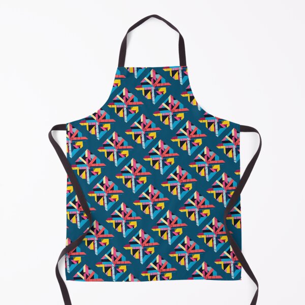 Item preview, Blue Gelato Pastels Square Mandala Constructivism Cubism Pattern designed and sold by Lelijo.