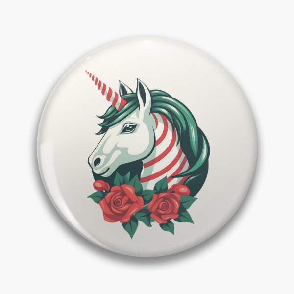 Item preview, Candy Cane Unicorn: A Whimsical Twist on Magic designed and sold by unimuse.