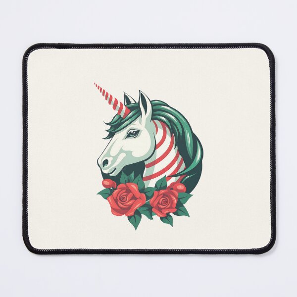 Item preview, Candy Cane Unicorn: A Whimsical Twist on Magic designed and sold by unimuse.