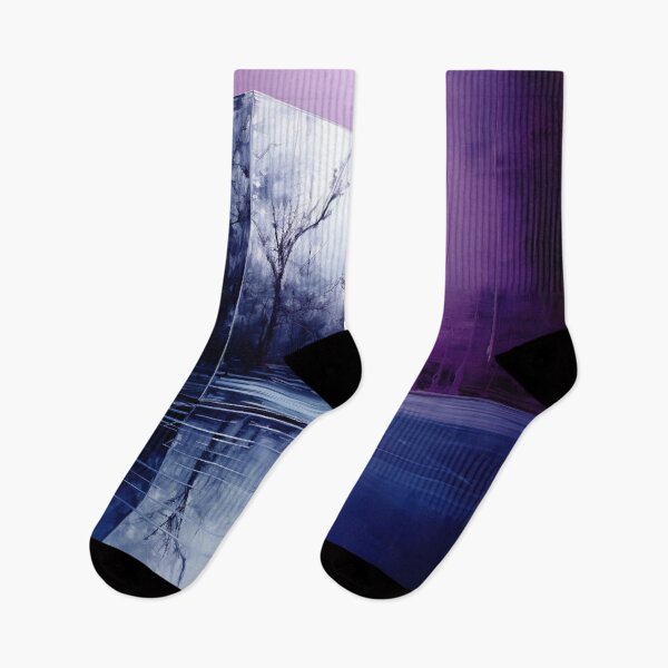 Item preview, Purple Abstract 10 designed and sold by Dawn van Doorn.