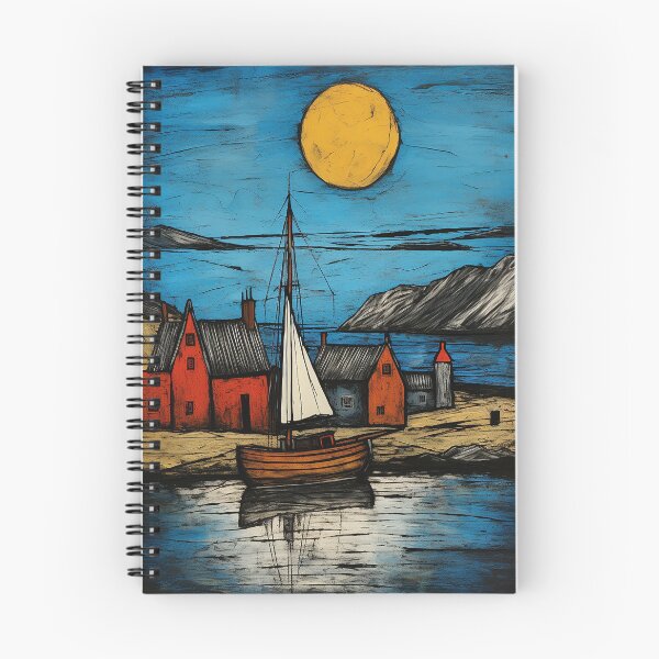 Item preview, Norway travel vintage colorful anime graphics designed and sold by wonderfulpark.