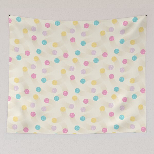 Item preview, Colorful pastel tennis balls designed and sold by marufemia.