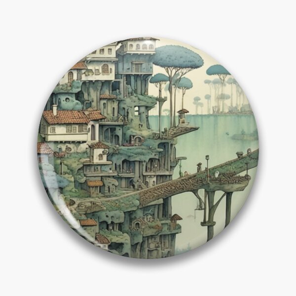 Item preview, Village on a Big Lake designed and sold by Ez-Kayed.