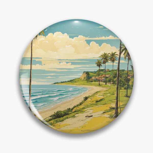 Item preview, Ceara Brazil Vintage Poster Tourism  designed and sold by TravelersGems.