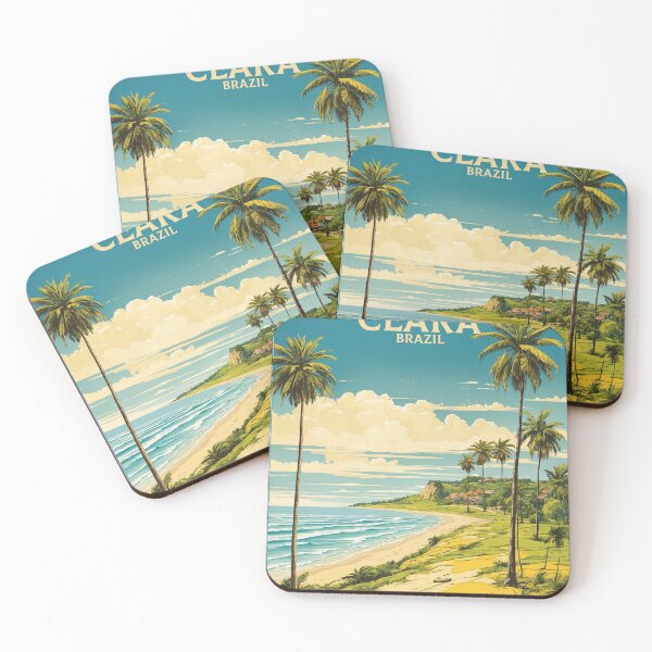 Item preview, Ceara Brazil Vintage Poster Tourism  designed and sold by TravelersGems.