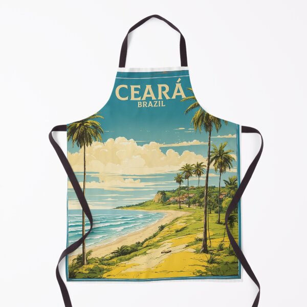 Item preview, Ceara Brazil Vintage Poster Tourism  designed and sold by TravelersGems.