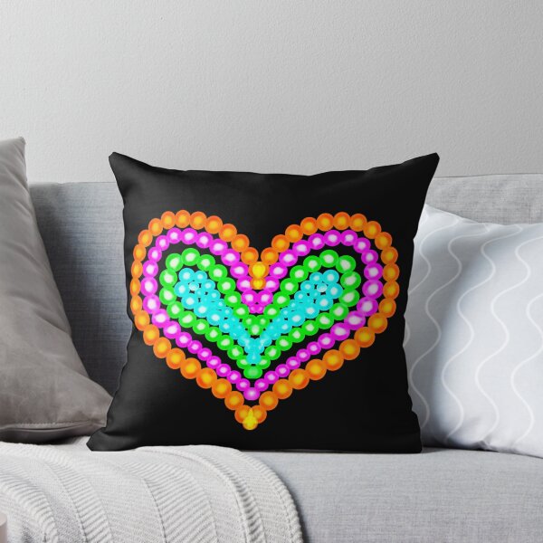 Item preview, Multi-colored heart-shaped pearl necklace designed and sold by Chattakan.