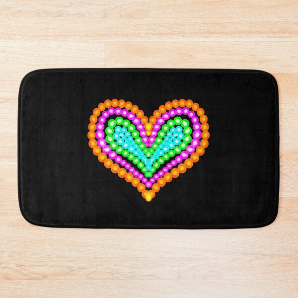 Item preview, Multi-colored heart-shaped pearl necklace designed and sold by Chattakan.