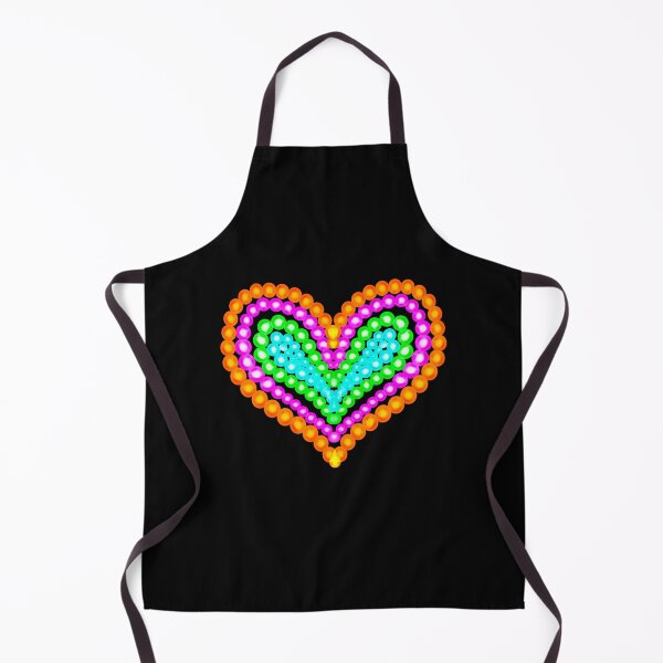 Item preview, Multi-colored heart-shaped pearl necklace designed and sold by Chattakan.
