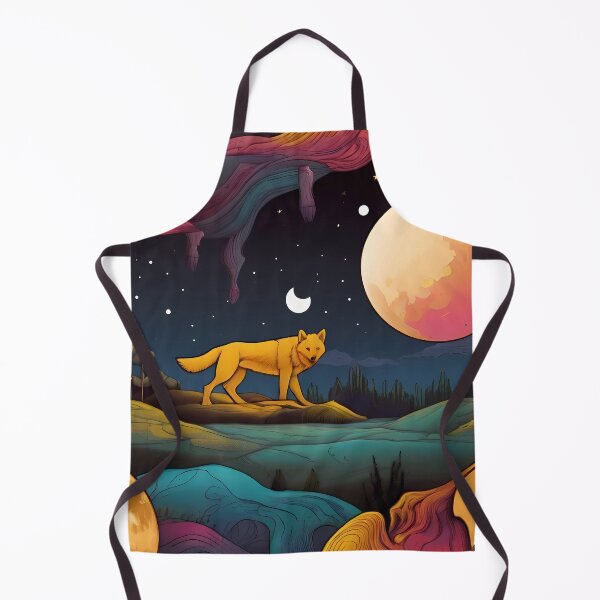 Item preview, abstract color scene-dog designed and sold by aledfychan.