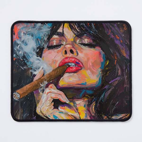 Item preview, Brushstrokes of Elegance- A Timeless Masterpiece in Daring Colors and Modern Aesthetics designed and sold by OlfactoART Studio.