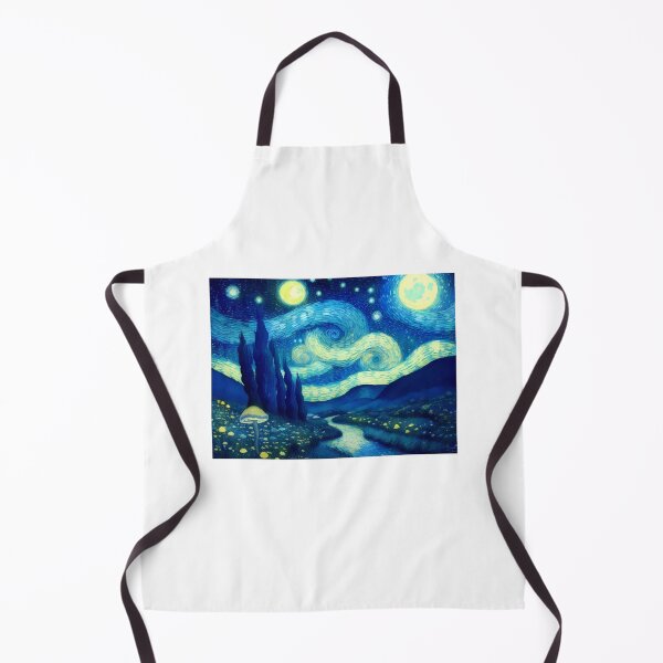 Item preview, Blue Starry Night - Magic Mushroom Forest #35 designed and sold by Scarlet Swan.