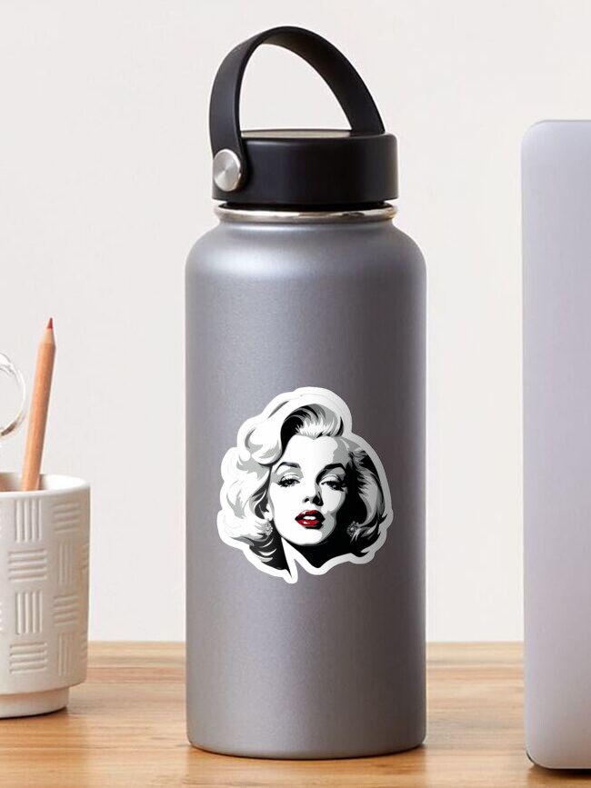 Thumbnail 1 of 3, Sticker, Marilyn Monroe Silhouette designed and sold by DnGDesigns.