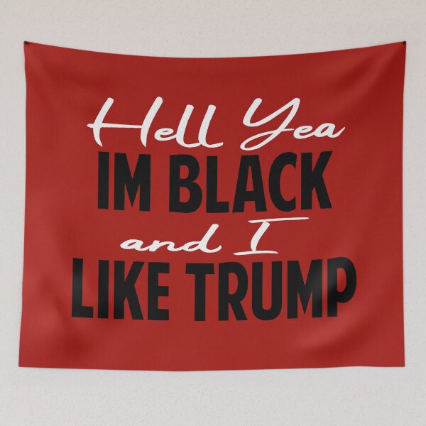 Item preview, Hell yea Im Black and I like Trump designed and sold by Colorfulman.