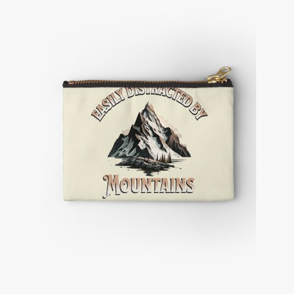 Item preview, Easily Distracted By Mountains camping lovers designed and sold by PRINYOS.