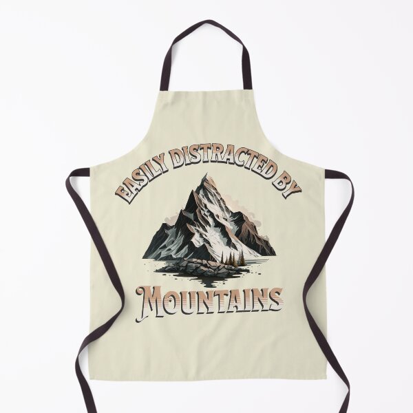 Item preview, Easily Distracted By Mountains camping lovers designed and sold by PRINYOS.