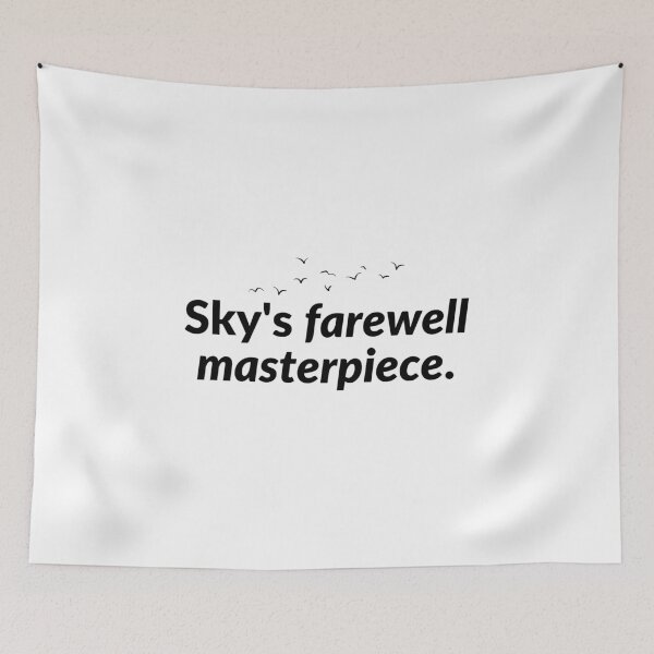 Item preview, Sky's farewell masterpiece. designed and sold by Bananobanini.