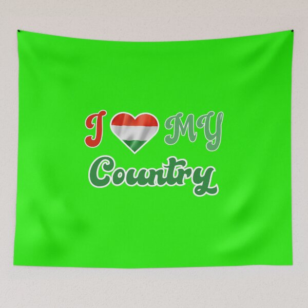 Item preview, I Love my Country Hungary - Hungarian Pride  designed and sold by SaLaH-B-EdDiNe.