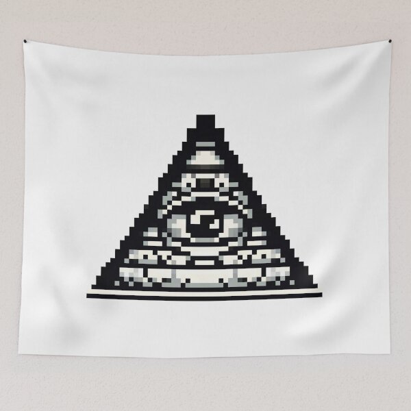 Item preview, Illuminati - Secret Society, All-Seeing Eye, Conspiracy Theory, Esoteric Symbol designed and sold by PixStickers.