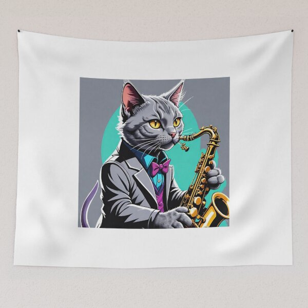 Item preview, Cat Jazz designed and sold by DreamistStore.