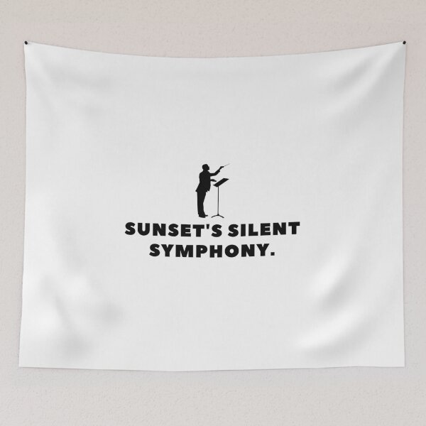 Item preview, Sunset's silent symphony. designed and sold by Bananobanini.
