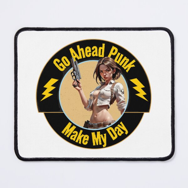 Item preview, Go Ahead Punk - Make My Day !! designed and sold by Wilcox PhotoArt.