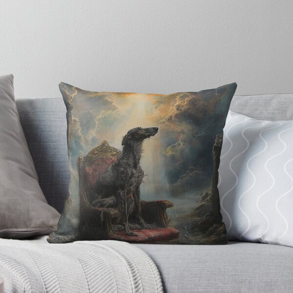 Item preview, Scottish deerhound at the gates of paradise designed and sold by aghnadarragh.