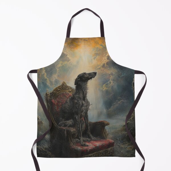 Item preview, Scottish deerhound at the gates of paradise designed and sold by aghnadarragh.