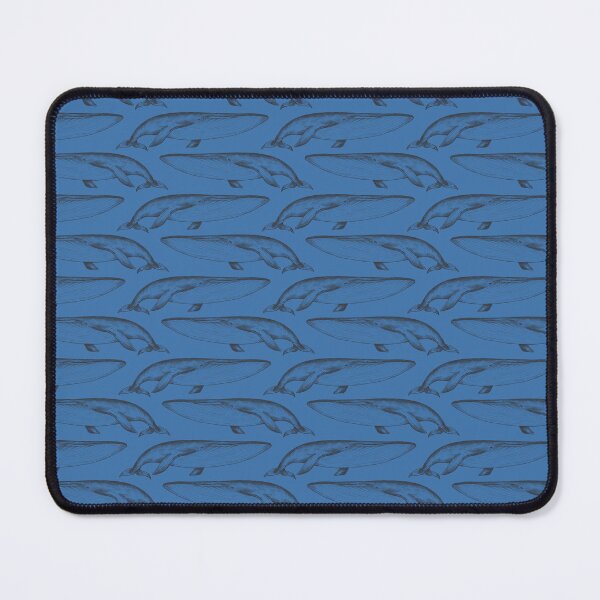 Item preview, Oceanic Whispers Seamless Whale Contour Print designed and sold by Anna Sacha.