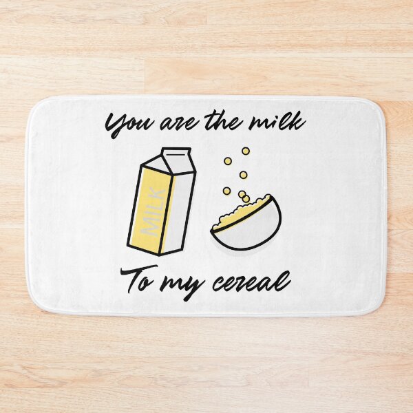 Item preview, You Are the Milk To My Cereal Funny Valentines Day designed and sold by StudioTVDinners.