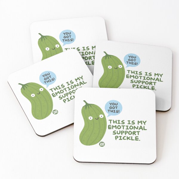 Item preview, EMOTIONlONAL SUPPORT PICKLE designed and sold by TODD GOLDMAN.
