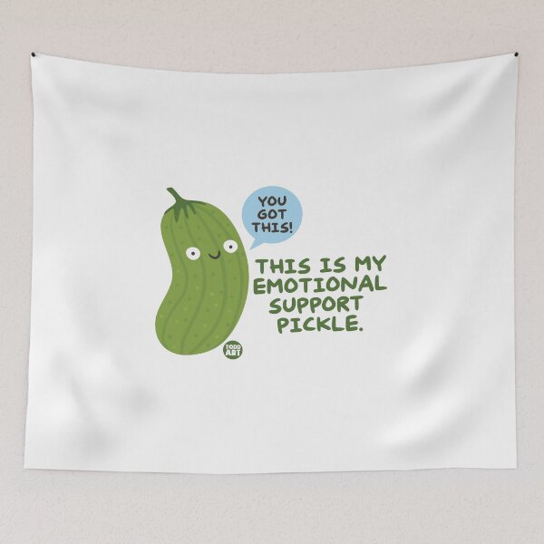 Item preview, EMOTIONlONAL SUPPORT PICKLE designed and sold by TODD GOLDMAN.