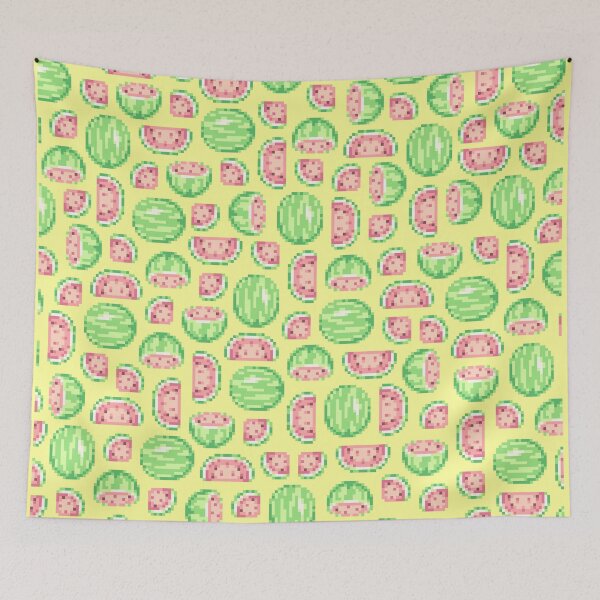 Item preview, Pixel Art Watermelons designed and sold by Hankonen.