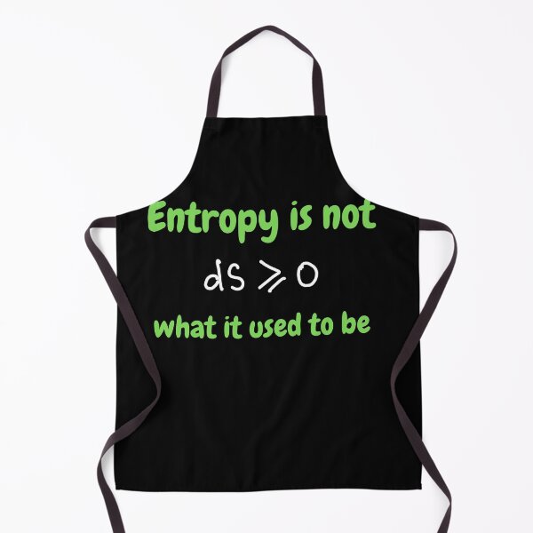 Item preview, Entropy is not what it used to be, funny physics and thermodynamics designed and sold by NoetherSym.